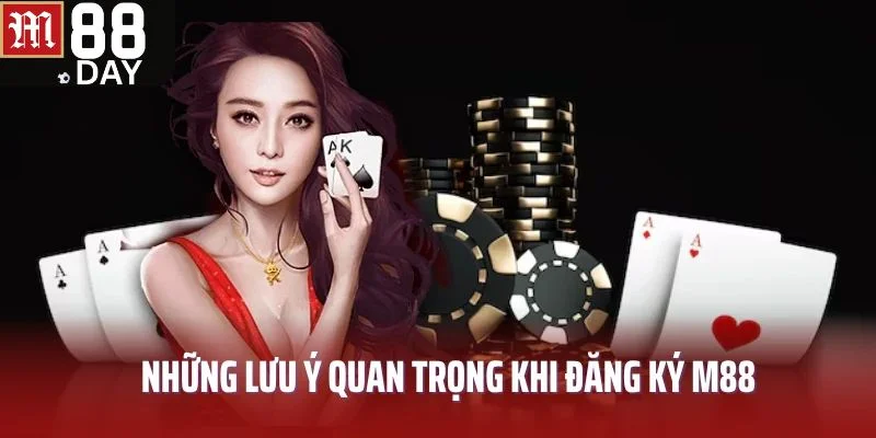 Người chơi cần tuân thủ một số điều kiện khi thực hiện đăng ký M88.